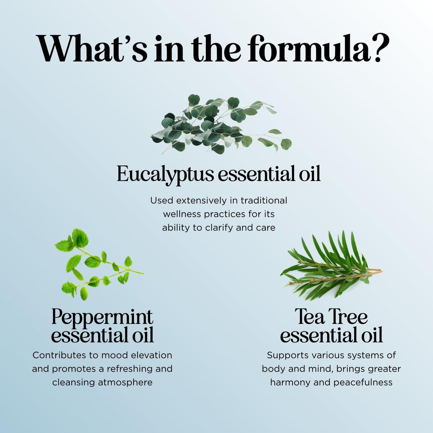 Breathe Essential Oil for Diffuser - Eucalyptus Peppermint Tea Tree Mint Blend | 1 Fl Oz