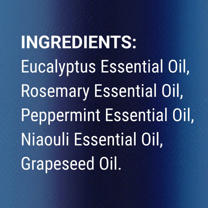 Breathe Essential Oil Roll-On 10 ml – Eucalyptus, Peppermint & Rosemary | Nexon Botanics