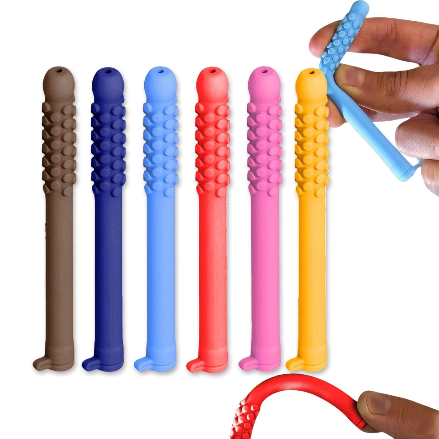 6-Pack Chewable Breather Sticks with Essential Oils – Focus & Fresh Breath