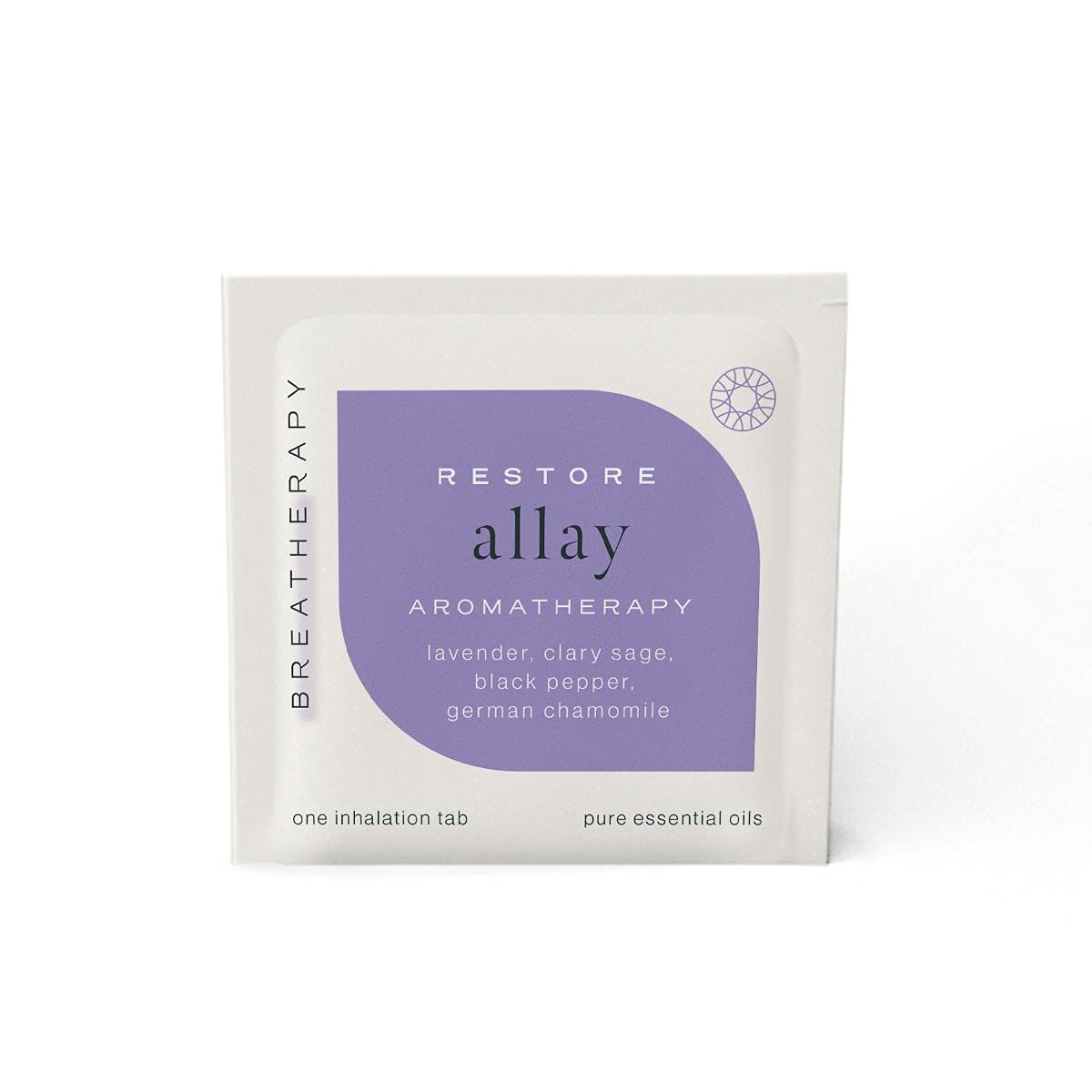Breatherapy Aromatherapy Allay Patches – Lavender & German Chamomile, 8-Pack