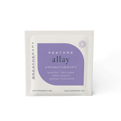Breatherapy Aromatherapy Allay Patches – Lavender & German Chamomile, 8-Pack