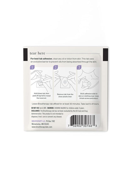 Breatherapy Aromatherapy Allay Patches – Lavender & German Chamomile, 8-Pack