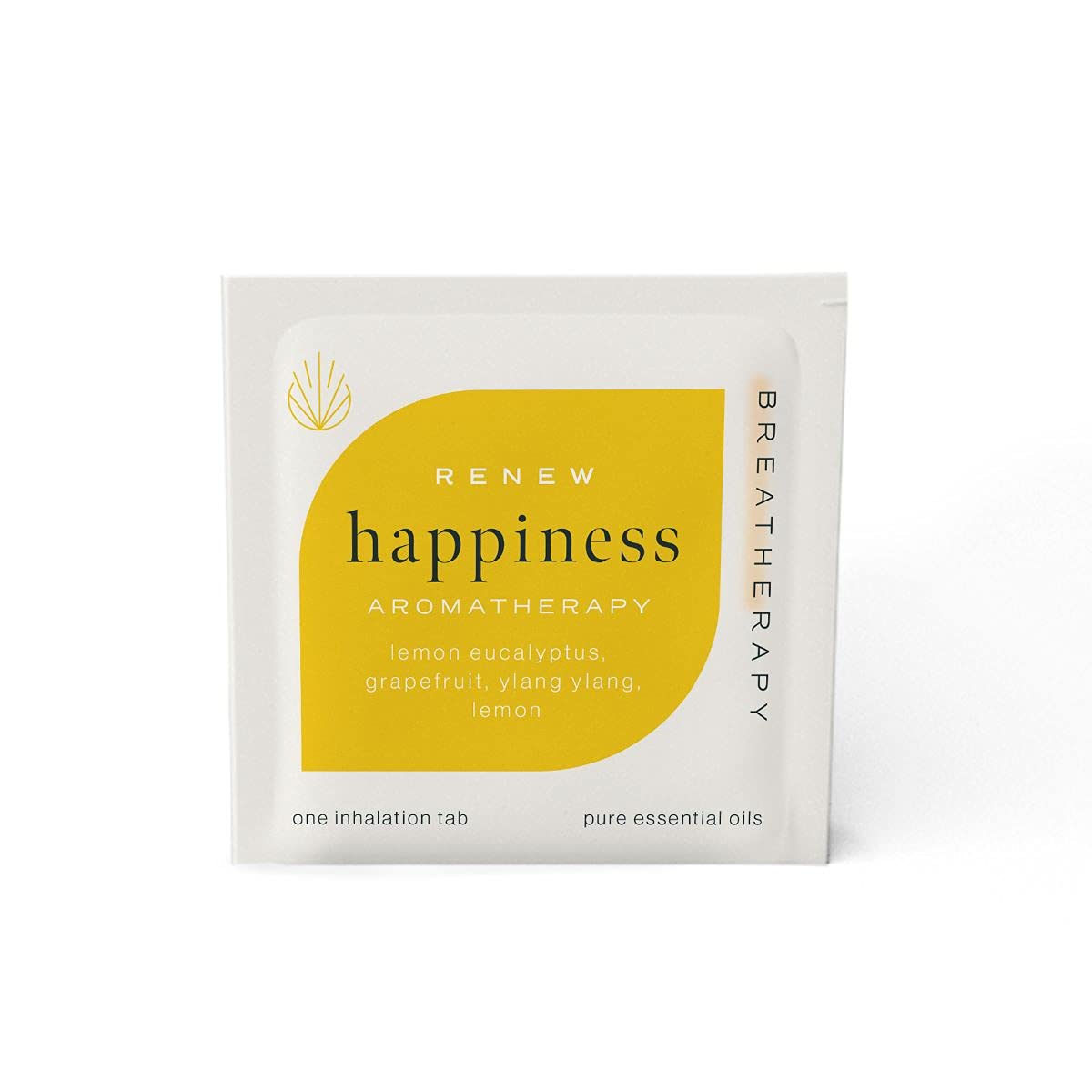 Breatherapy Aromatherapy Happiness Patches – Mood-Boosting Essential Oil Aroma Patch (8-Pack)