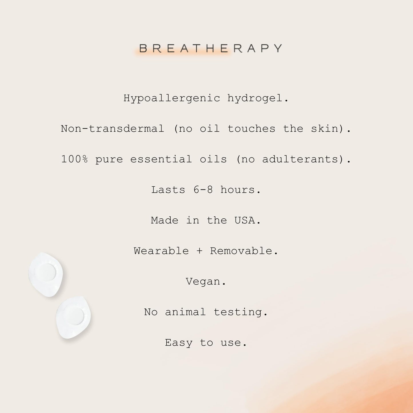 Breatherapy Serenity Kit - Essential Oil Inhalation Tabs (8-Pack)