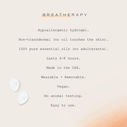 Breatherapy Serenity Kit - Essential Oil Inhalation Tabs (8-Pack)