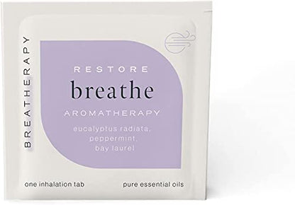Breatherapy Serenity Kit - Essential Oil Inhalation Tabs (8-Pack)