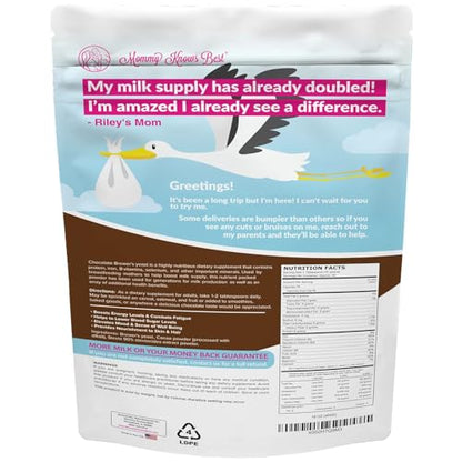 Brewer's Yeast Powder for Lactation & Breast Milk Support - Easy to Bake
