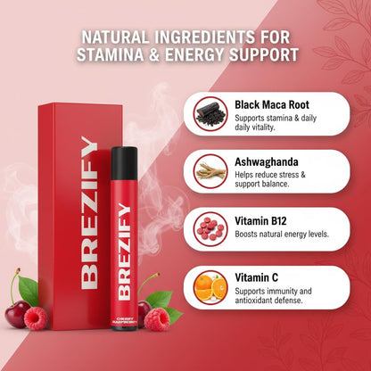 Brezify Zen Harmony Set 3-Pack – Cherry Raspberry, Menthol & Spearmint