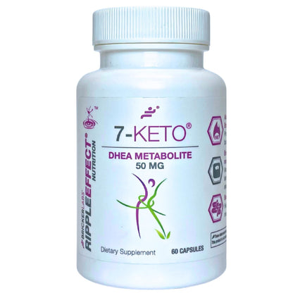 Bricker Labs 7-Keto DHEA Metabolite 50 mg – Metabolic Support & Energy Balance, 60 Capsules