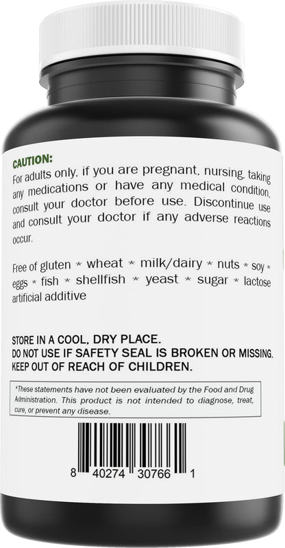 Brieofood Vitamin B-12 6000 mcg Methylcobalamin – 240 Tablets – Non-GMO & Gluten Free (Pack of 2)