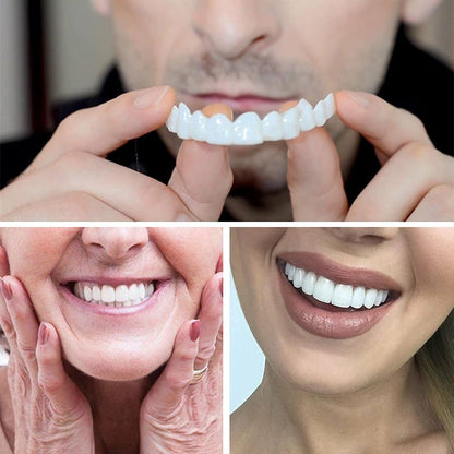 Brige Smile Teeth Denture - Temporary False Teeth to Improve Your Smile