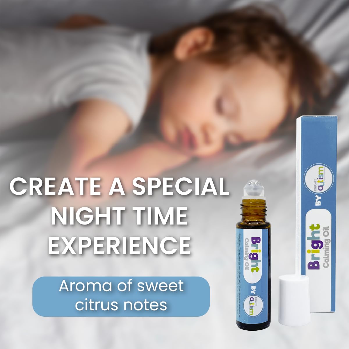 Bright Calming Oil for Kids - Bright Autism Roll-On (10ml) | Sleep & Stress Relief