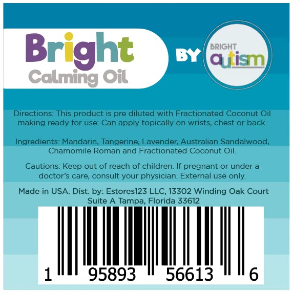 Bright Calming Oil for Kids - Bright Autism Roll-On (10ml) | Sleep & Stress Relief