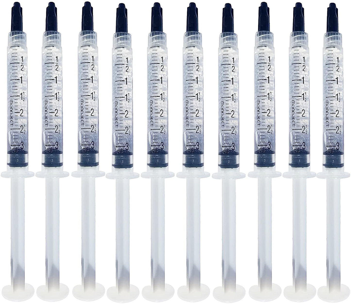 Bright White Smile 35% Teeth Whitening Gel Refills – 10 x 3ml (No Trays Included)