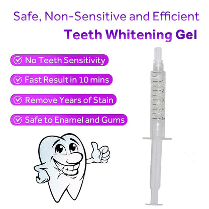 Bright White Smile 35% Teeth Whitening Gel Refills – 10 Pack (5ml)
