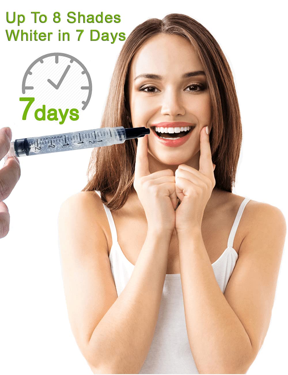 Bright White Smile 35% Teeth Whitening Gel Refills – 10 Pack (5ml)