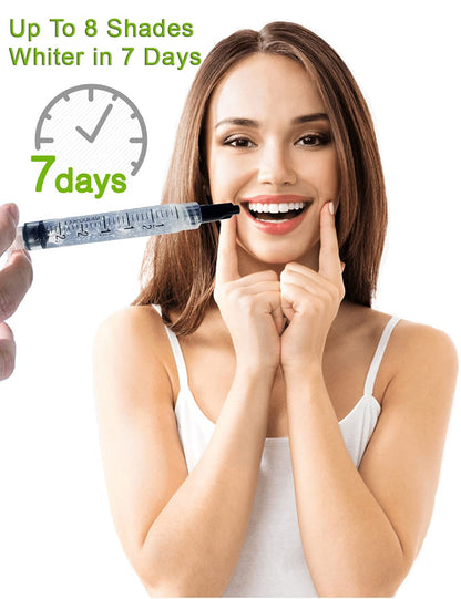 Bright White Smile 35% Teeth Whitening Gel Refills – 10 Pack (5ml)
