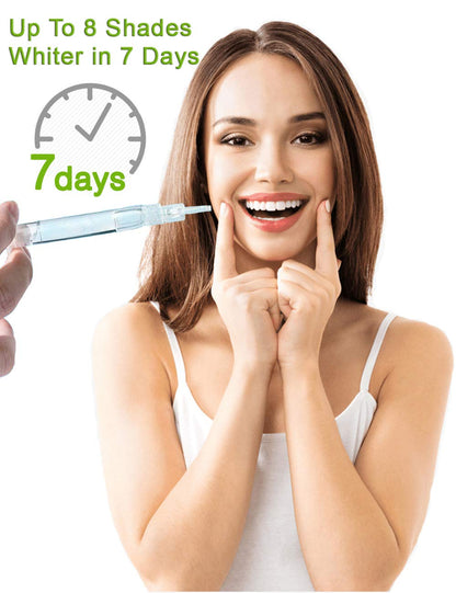 Bright White Smiles Teeth Whitening Gel Refill Kit - 10 Tubes, 44% Carbamide Peroxide