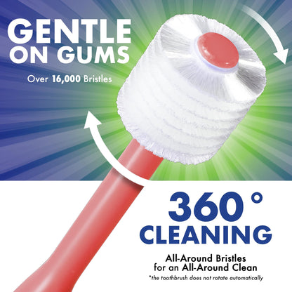 Brilliant Oral Care Kids Toothbrush 2-5 | Soft Bristles & Round Head