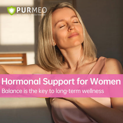purmeo Hormonal Balance DIM Complex – Breast Health, Vegan, Made in Germany