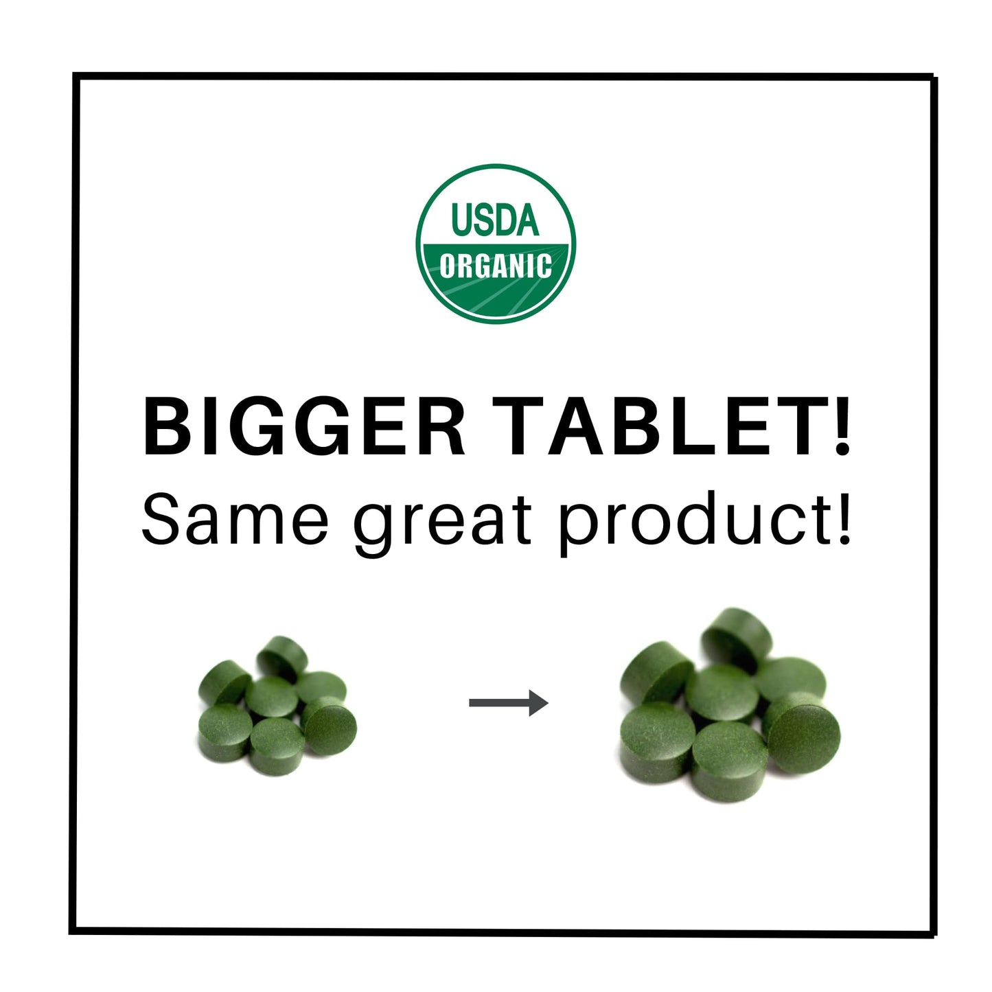 Organic Spirulina Chlorella Tablets – 50 Servings | 2-in-1 Algae Supplement with Broken Cell Wall for Immune Support, Detox & Energy