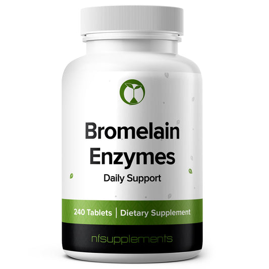 Bromelain Supplement 240 Tablets Natural Enzymes 100 mg 2400 GDU/g Gluten Free Non-GMO Vegan (240, Bromelain) BritishVita | Premium UK Vitamins & Wellness Supplements