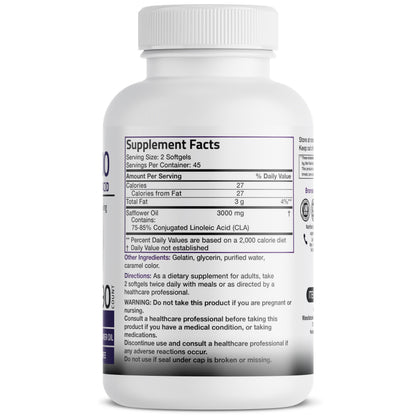 Bronson CLA 3000 – Extra High Potency, 90 Softgels