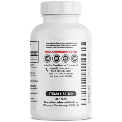 Bronson CoQ10 100 mg High Potency Vegetarian Capsules – 120 Veg Capsules