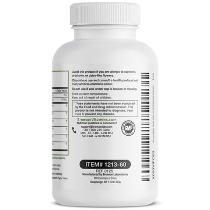 Bronson Liver Detox Advanced Detox & Cleansing Formula – 60 Veg Capsules