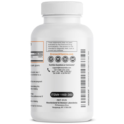 Bronson Vitamin D3 10,000 IU High Potency - 360 Softgels