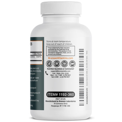Bronson Vitamin D3 10,000 IU (250mcg) – 360 Tablets, 1 Year Supply | Immune Support & Muscle Function