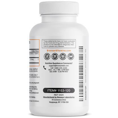 Bronson Vitamin K2 MK-7 with D3 Extra Strength – 10,000 IU D3, 120 mcg K2 MK-7, 120 Capsules
