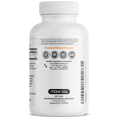 Bronson Non Acidic Vitamin C Powder Sodium Ascorbate – Non-GMO, 1 lb (454 g)