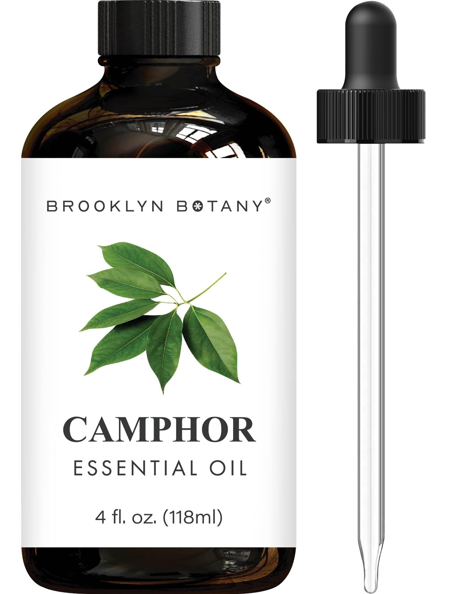 Brooklyn Botany Camphor Essential Oil - 4 oz | 100% Pure & Natural