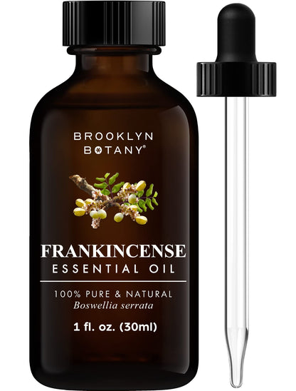 Brooklyn Botany Frankincense Essential Oil – 100% Pure & Natural, Premium Grade, 1 oz
