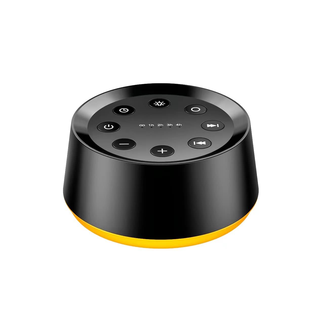 BrownNoise Brown Noise Sound Machine – 30 Sounds, 12 Night Light Colors, Memory, 5 Timers, 36 Volume Levels