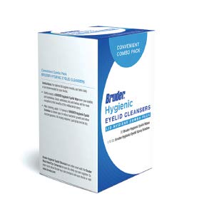 Bruder Hygienic Eyelid Cleansers Value Pack – Daily Eyelid and Lash Care