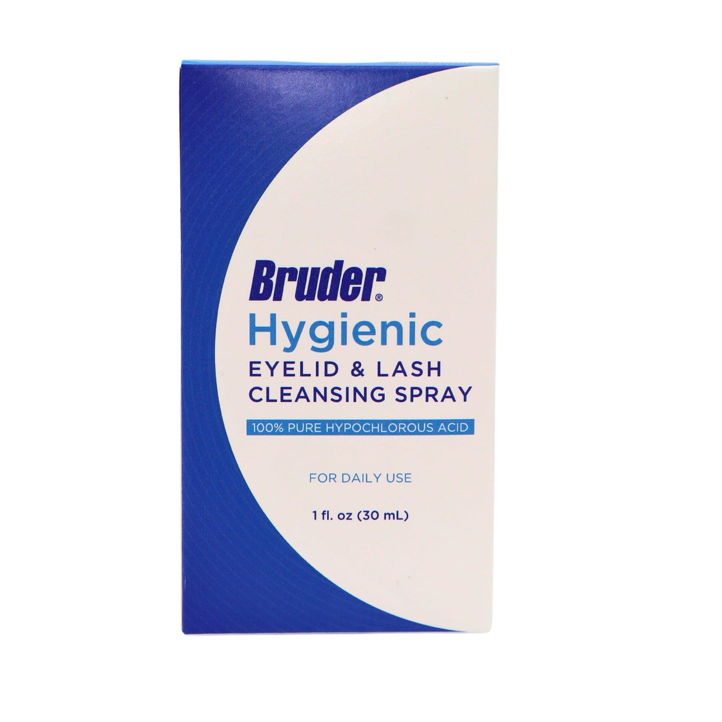 Bruder Hygienic Eyelid Solution Spray – Hypochlorous in Saline for Daily Eye Hygiene (30mL)