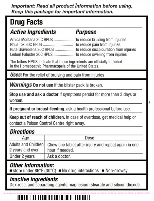 Miers Laboratories Arnica Extra Homeopathic Tablets – Muscle Pain & Aches Relief