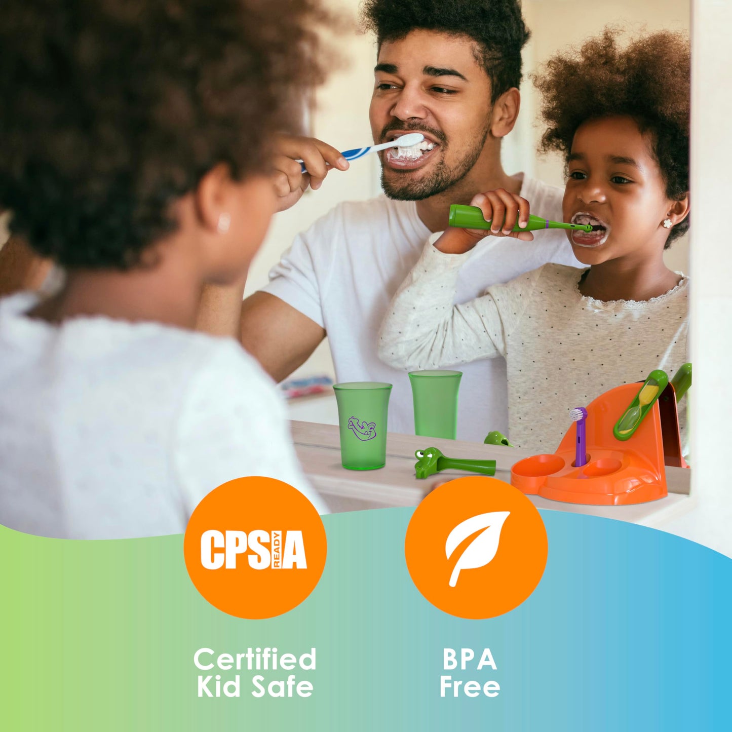 Brusheez Kids’ Electric Toothbrush Set – Safe & Gentle for Ages 3+