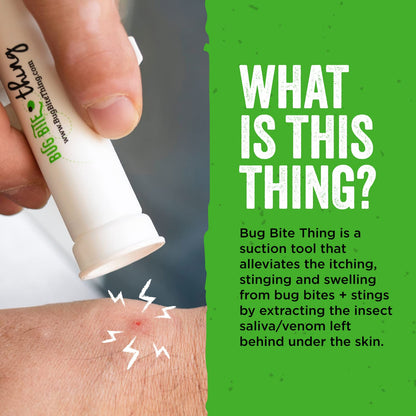 BUG BITE THING Suction Tool – Natural Insect Bite Relief, Chemical-Free
