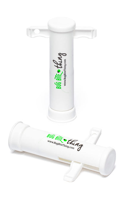 BUG BITE THING Suction Tool – White 2-Pack for Natural Insect Bite Relief