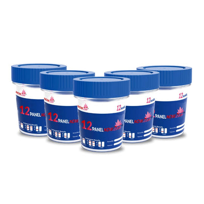 12-Panel Drug Test Kit for All Drugs – Urine Test Cup with Temperature Strip