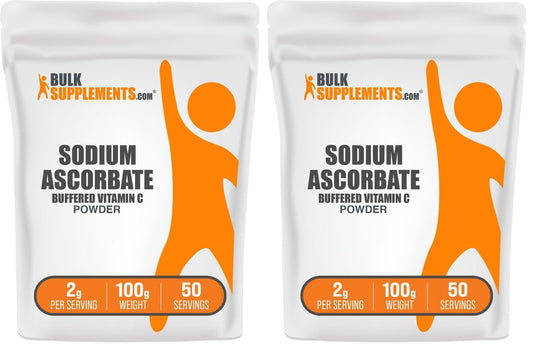 BulkSupplements Sodium Ascorbate Powder – Immune Support, Buffered Vitamin C, Gluten Free BritishVita | Premium UK Vitamins & Wellness Supplements