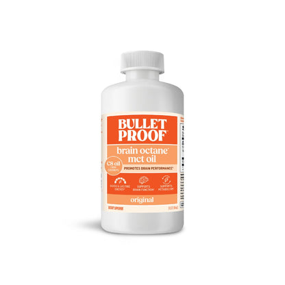 Bulletproof Brain Octane C8 MCT Oil Travel Size – 3 oz | Keto Energy