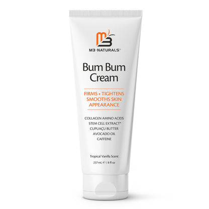 Bum Bum Cream Lemon Vanilla – 2-in-1 Cellulite & Firm Skin Lotion, 8 oz