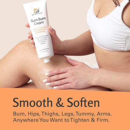 Bum Bum Cream Lemon Vanilla – 2-in-1 Cellulite & Firm Skin Lotion, 8 oz