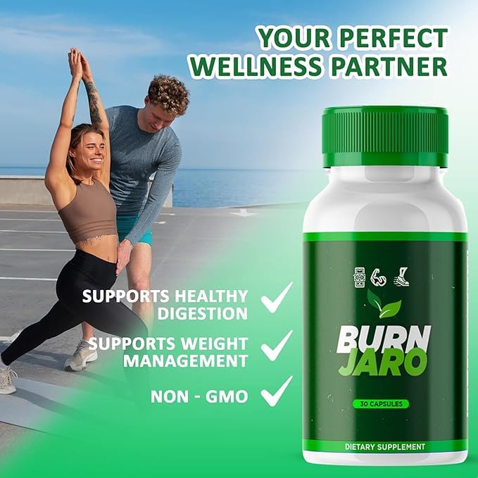 MounDrops Burn Jaro Capsules – Official BurnJaro, Pink Salt, All-Natural Energy Detox (30 Capsules)