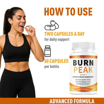 Burn Peak Capsules | Official BurnPeak Weight Pills – Premium Daily Support