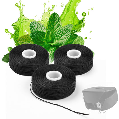 3 Pack Floss Refill for Burst Dispenser – Mint Bamboo Charcoal, 162 Yds